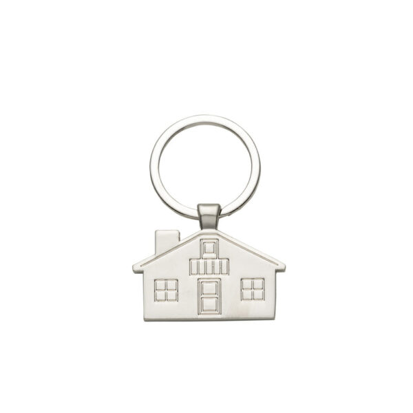 Chaveiro Metal Casa 2372 12002 Prata