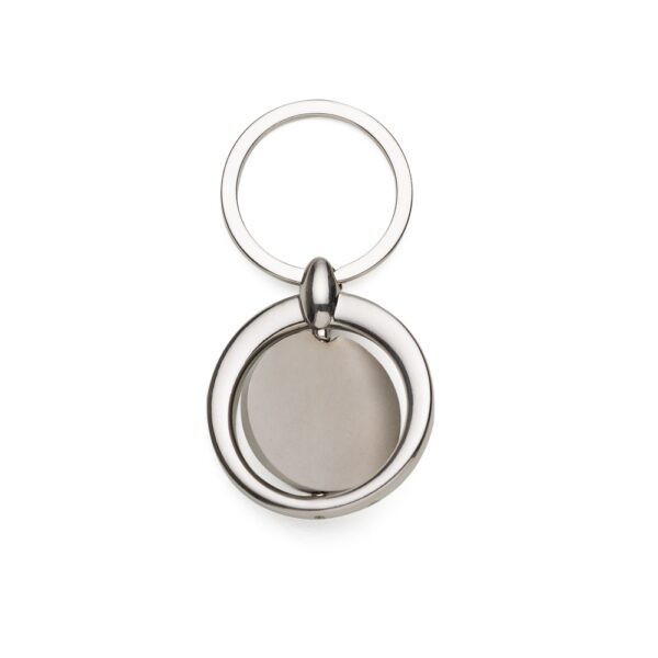 Chaveiro Metal Giratorio Prata 4620d1