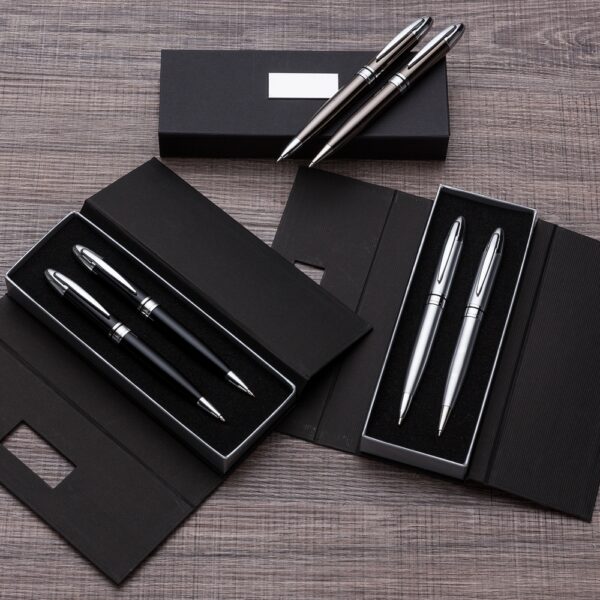 Conjunto Canetas Executivas de Metal - Ref: ER180PAR - Imagem 2