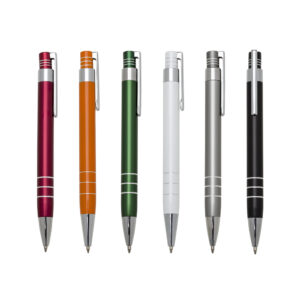 Canetas Metálicas Esferográficas - Ref: ER179B