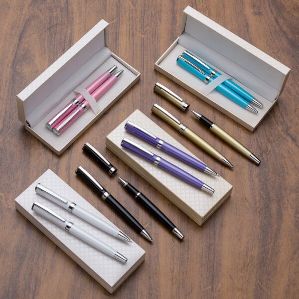 Conjunto Canetas Executivas Metálicas - Ref: 12784 - Imagem 2