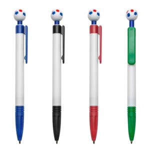Caneta Plástica Bola - Ref: 08110