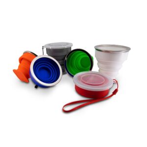 Copo Retratil Silicone 200ml - Ref: 14340