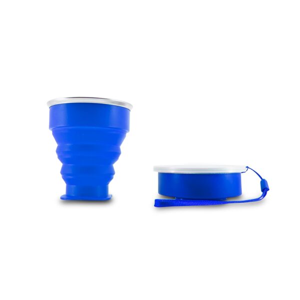 Copo Retratil Silicone 200ml - Ref: 14340 - Imagem 2