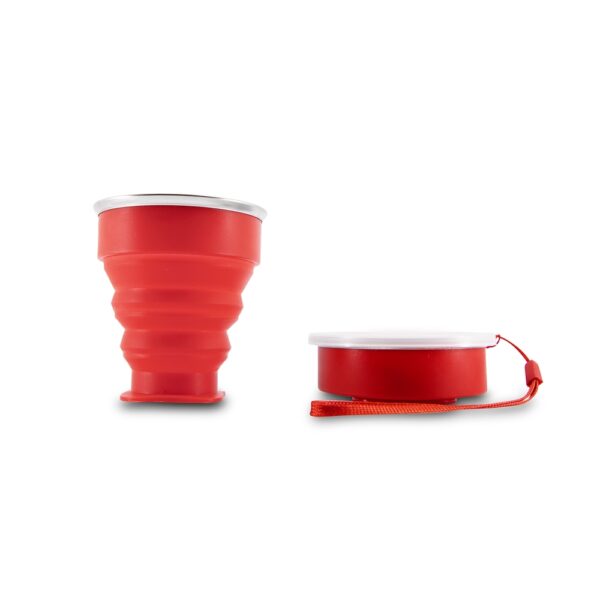 Copo Retratil Silicone 200ml - Ref: 14340 - Imagem 4