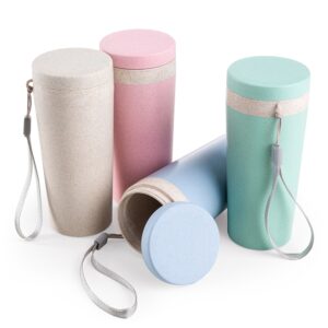 Copo Termico de Fibra de Bambu de 350ml - Ref: 3006