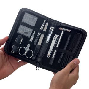 Kit Manicure Masculino 10 peças - Ref: 12221