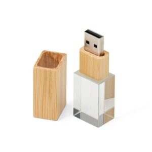 Pendrive Cristal Bambu 4GB - Ref: 00064 4GB