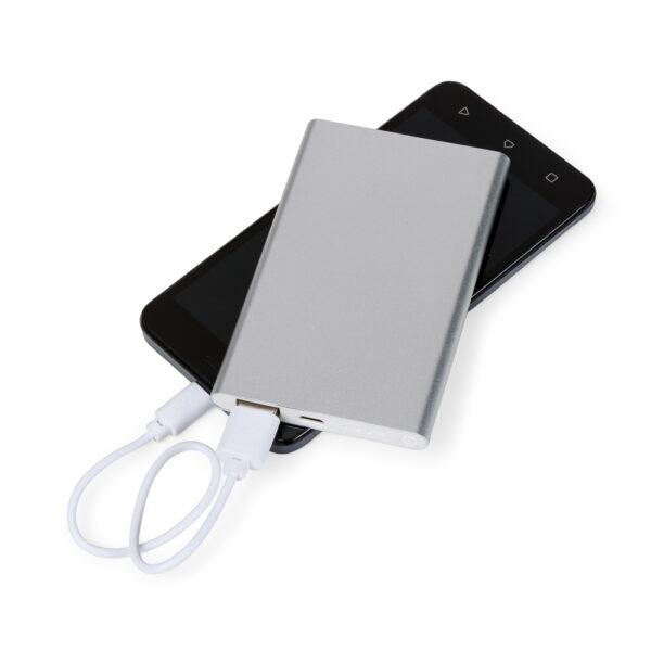 Power bank Metal com Indicador Led - Ref: 2012