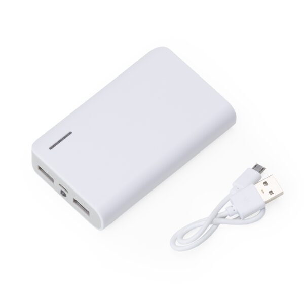 Power bank Plástico com Lanterna - Ref: 2063