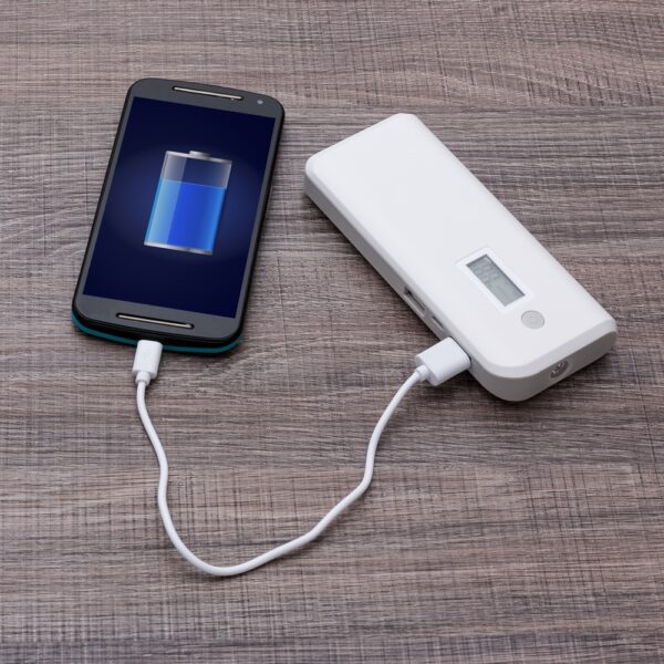 Power Bank Plástico com Lanterna  - Ref: 12903 - Imagem 2